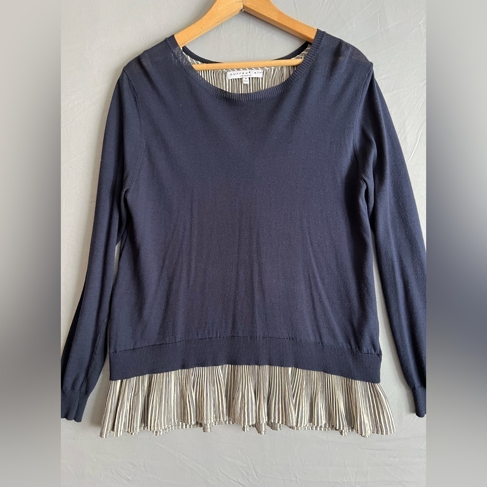 Current Air Women’s Sweater Layer Blouse Medium